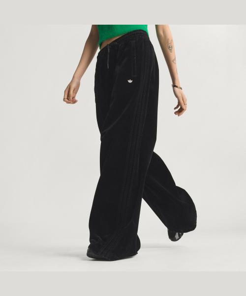 브러쉬드 트윌 오버사이즈 파이어버드 트랙 팬츠 KT0695