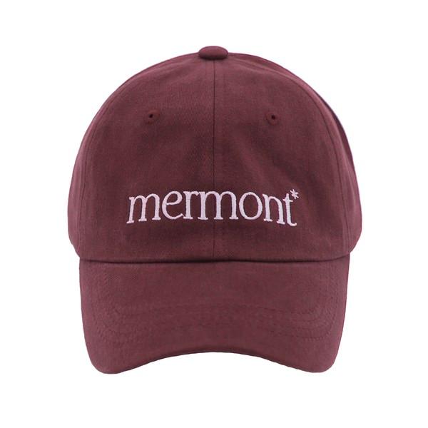 [당일발송] palette raw cap (burgundy)