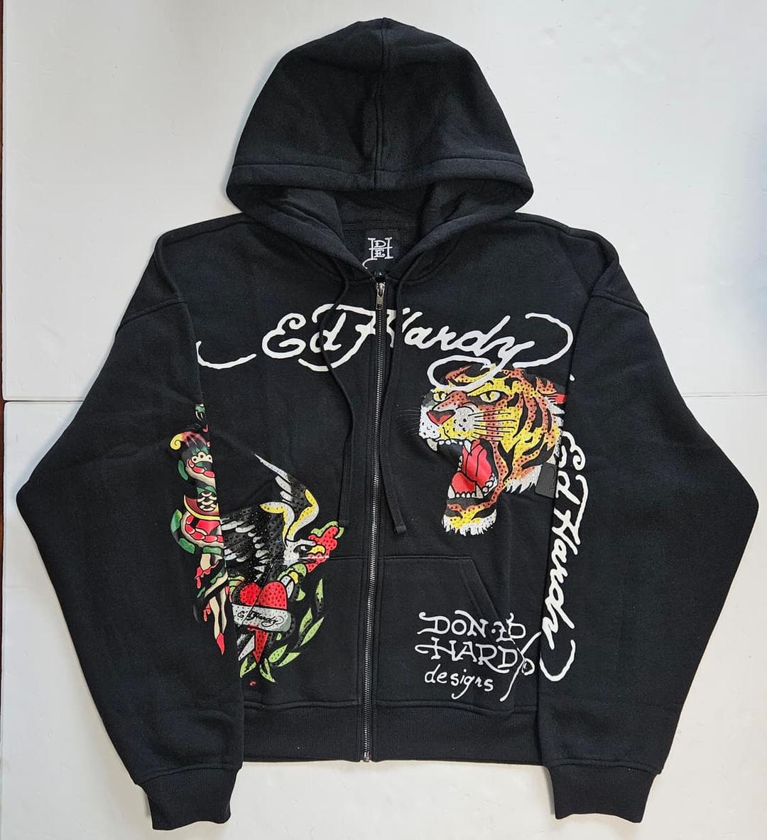 [새제품XL] 에드 하디 후드집업 | 후루츠패밀리