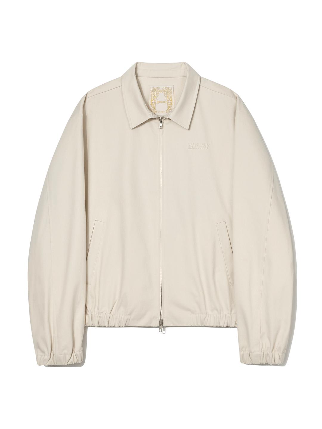 MILLY COTTON BLOUSON (BEIGE)