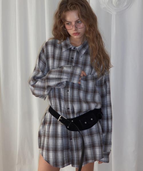 Suede Pocket Belt Black