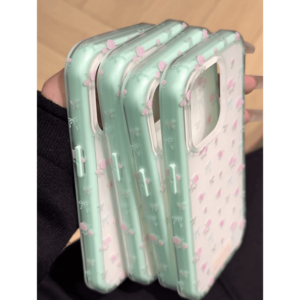 띠끄룸 Rosy Mood 아이폰케이스 3color 플라워 케이스 16 15
