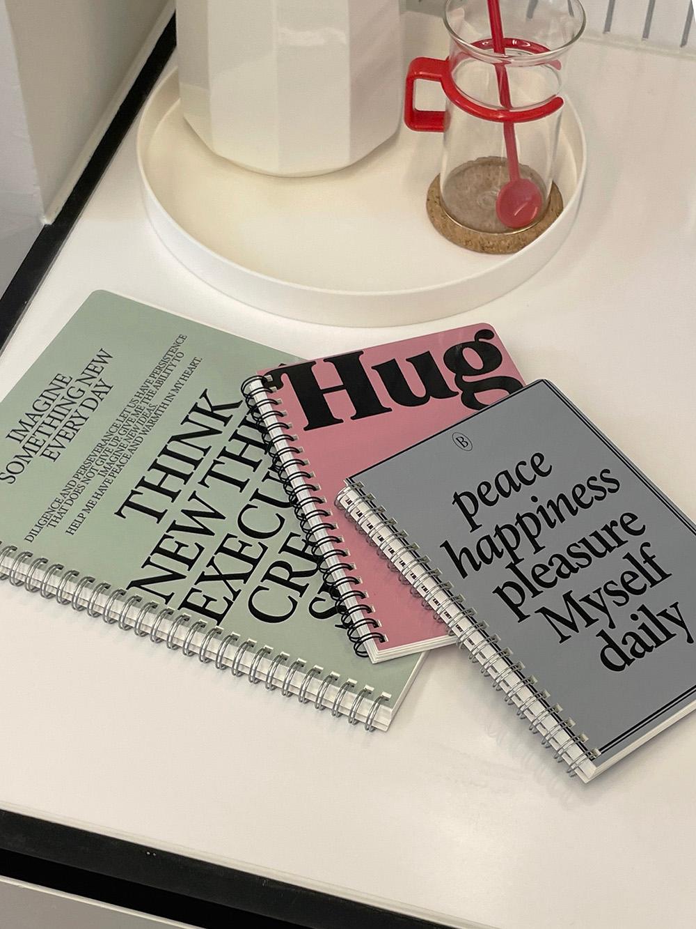 HUG/DAILY/THINK (노트)