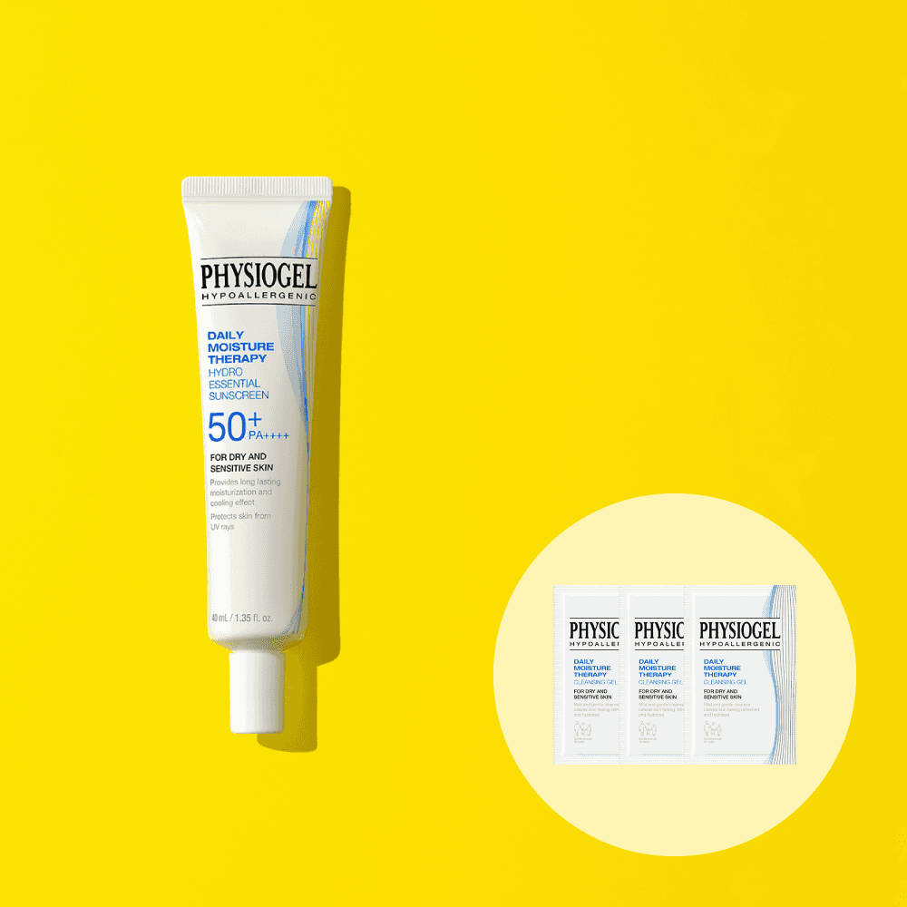 피지오겔 DMT 하이드로 에센셜 수분쿨링 썬크림 40ml 유기자차 SPF 50+ PA++++