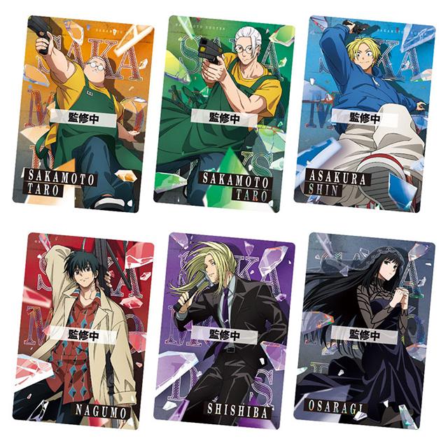 반다이 사카모토 데이즈 SAKAMOTO DAYS 사카데이 굿즈 THE ANIMATION 웨하스 카드 단품 (랜덤)