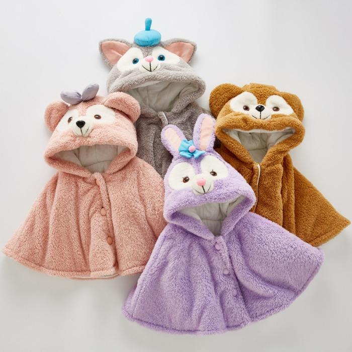 디즈니 더피와친구들 아동용 망토 극세사 스텔라루 더피 쉐리메이