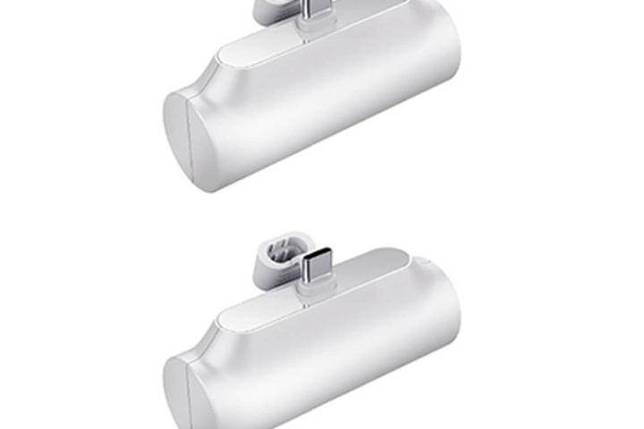 미니 보조배터리 무선 삼성 소형 도킹 MON-P-MINI5000 C타입 1개+1개