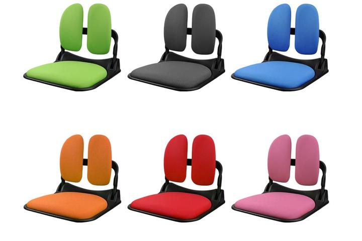 듀얼 접이식 매쉬 좌식의자 학생의자