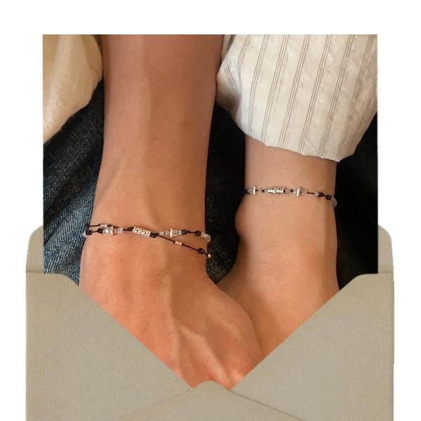 4月) 드림캐처, couple line bracelets