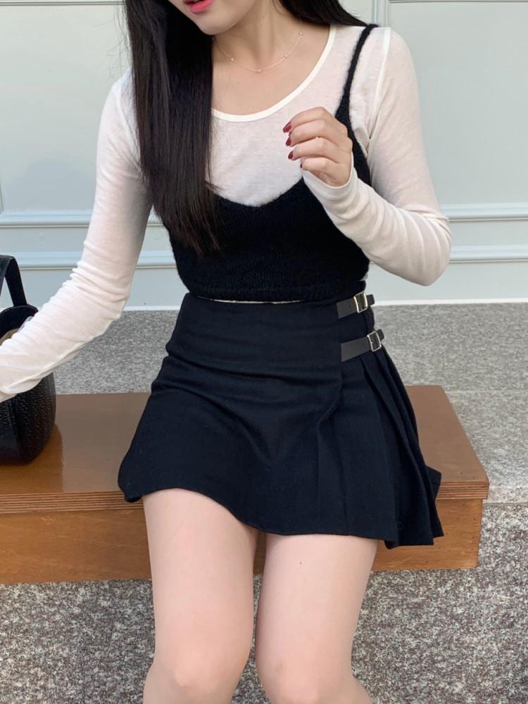 [단독진행]라운드넥티셔츠 울티셔츠 봄 기본 베이직 여성 나비드