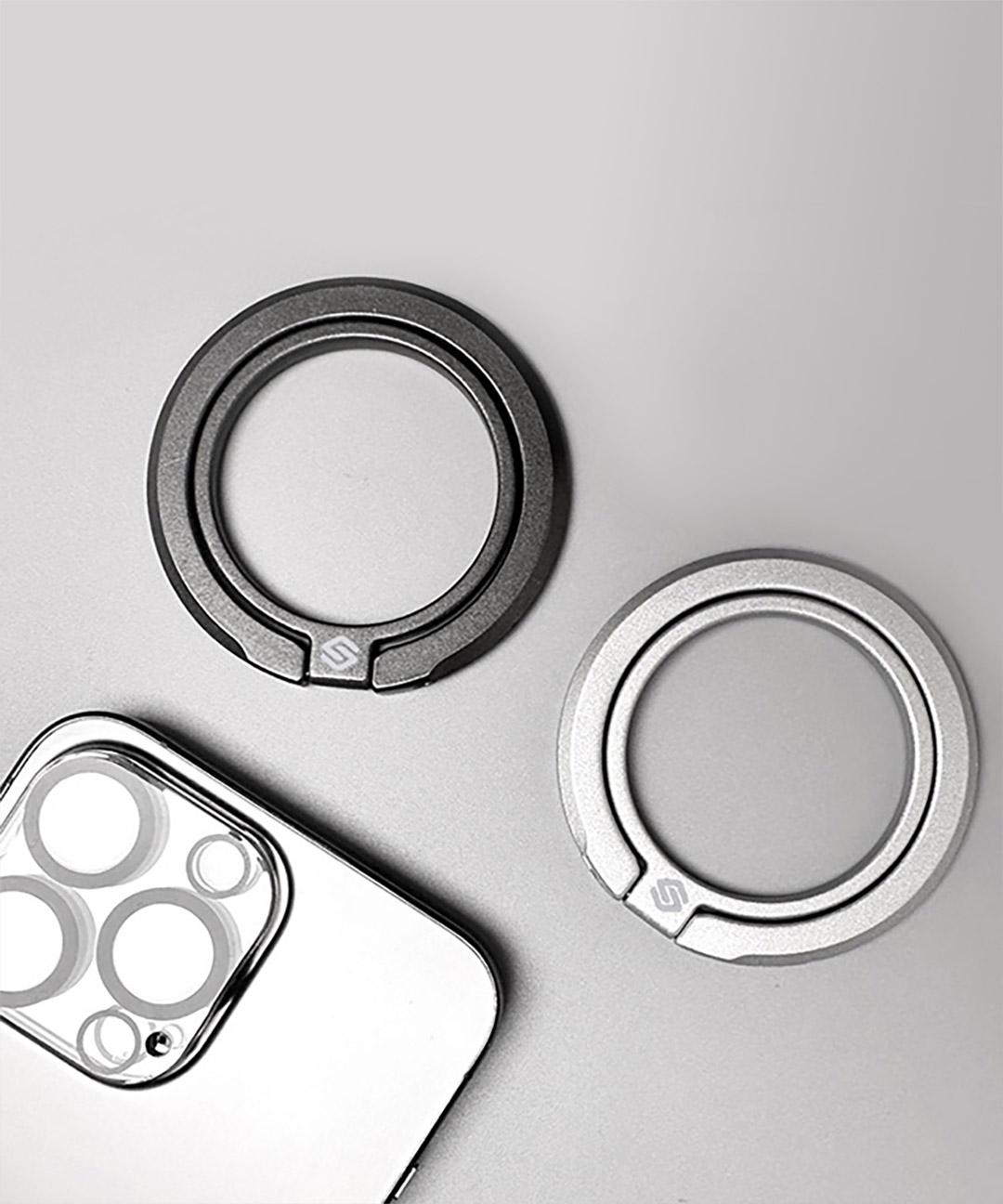 [당일출고] 스페이스쉴드 맥세이프 호환 자석형 핑거링, 그립톡, 스마트폰 거치대 마그넷 S 링