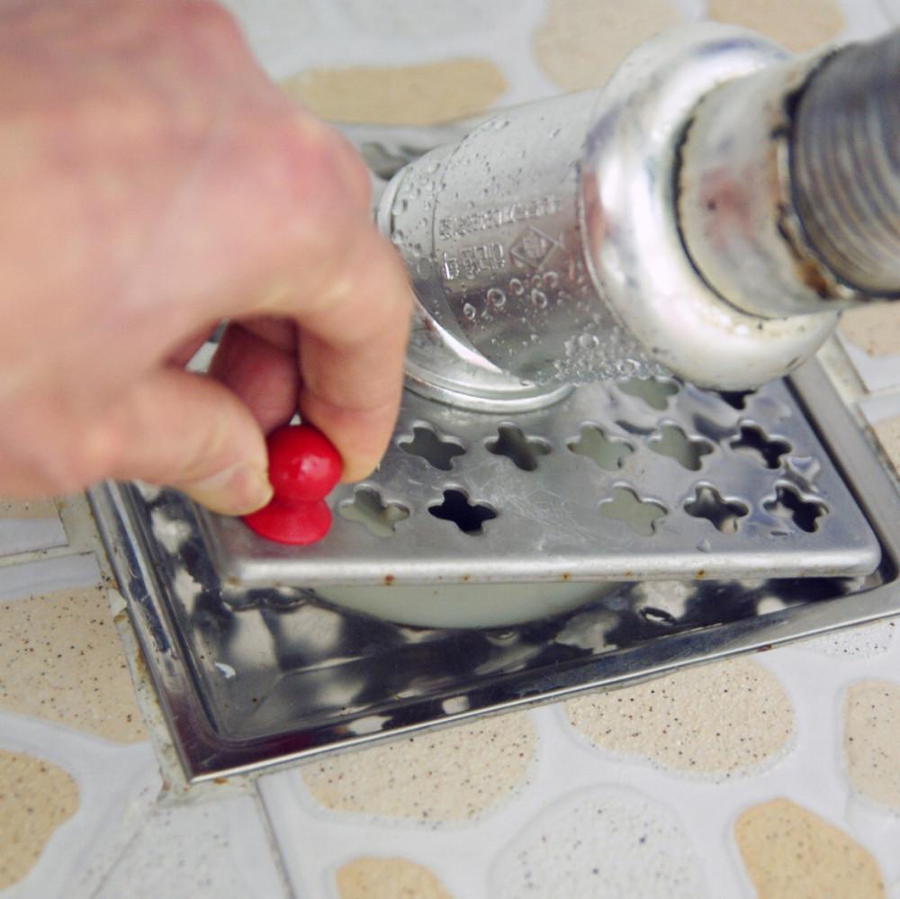 배수구카바 손잡이 십자모양 2개