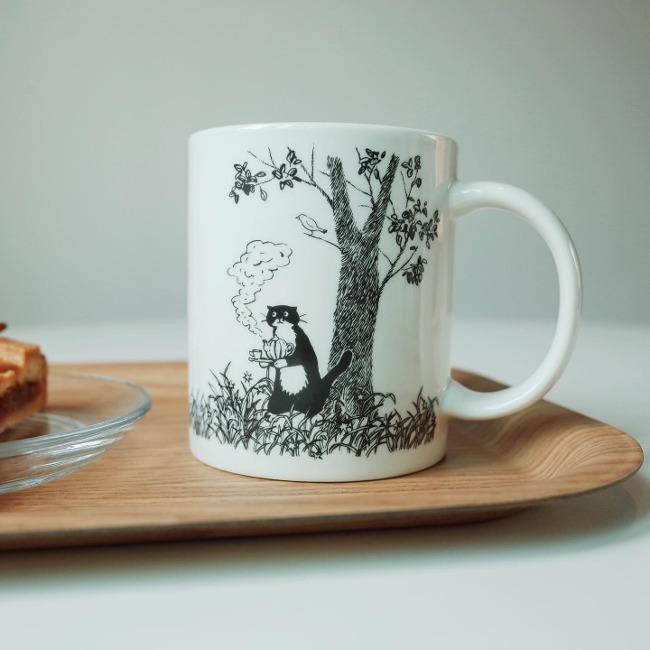 [후긴앤무닌] 머그컵 - tea time