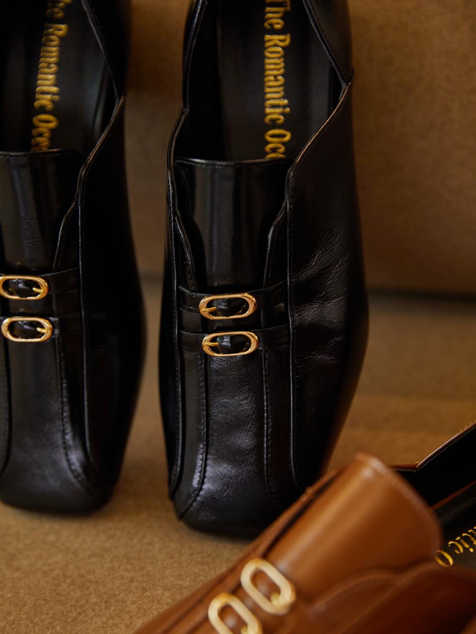 Belt loafer  (Black)