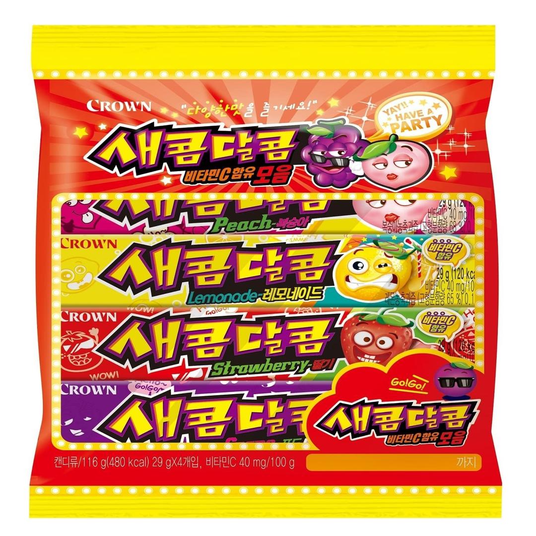 크라운 새콤달콤모음 (116G)