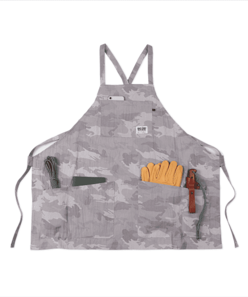 라이트 카모 에이프런_그레이