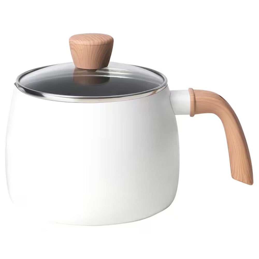 이케아 망오피스크 소스팬+뚜껑 논스틱 코팅 2.3l (105.640.08)