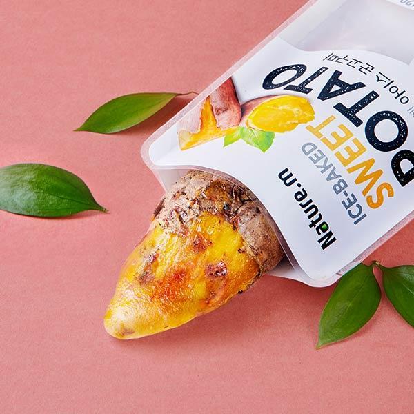 [네이처엠] 두 번 구워 더 맛있는, 아이스 군고구마 25% 할인!