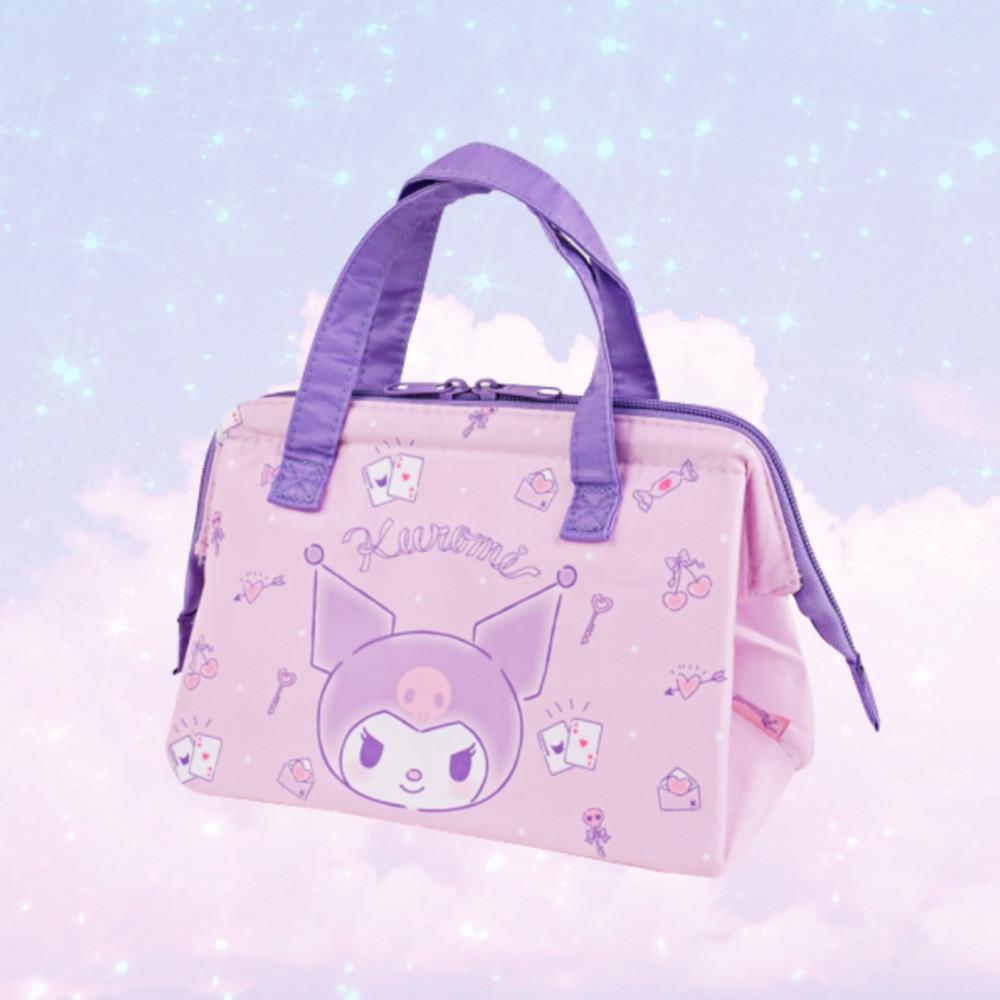 쿠로미 보냉 도시락 가방 캐릭터 도시락 주머니