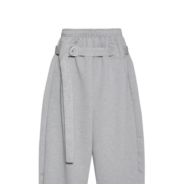 MJD X KOIN SEOUL BELTED HEAVY SWEAT BAGGY PANTS MELANGE GREY