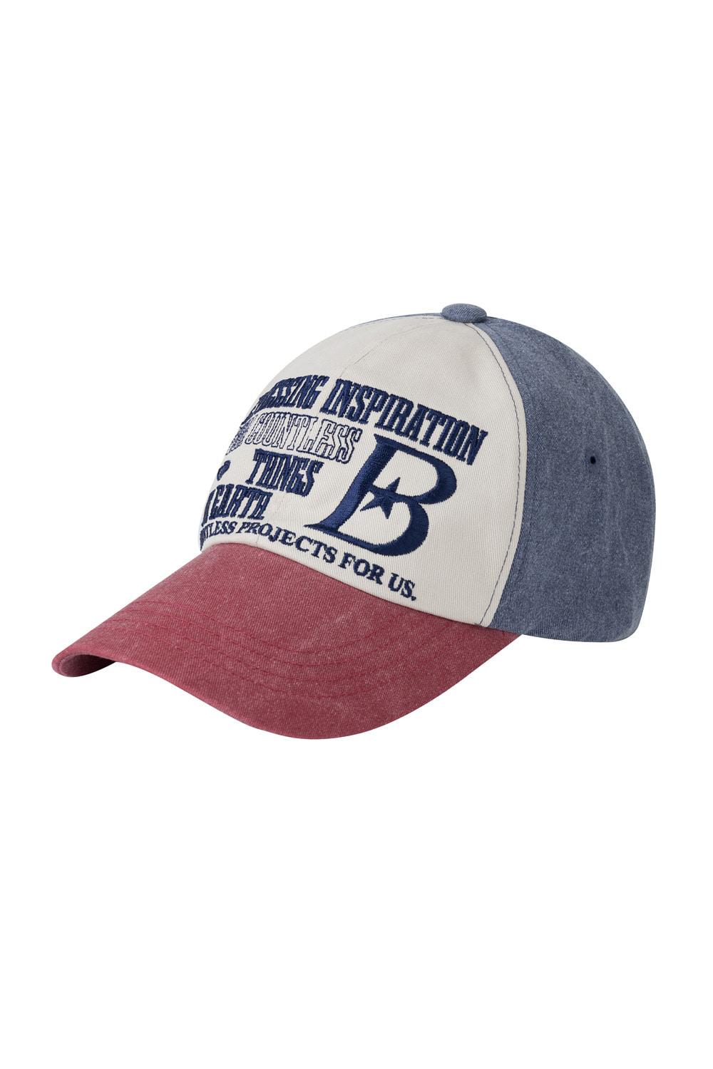 B LOGO 볼캡 [레드]