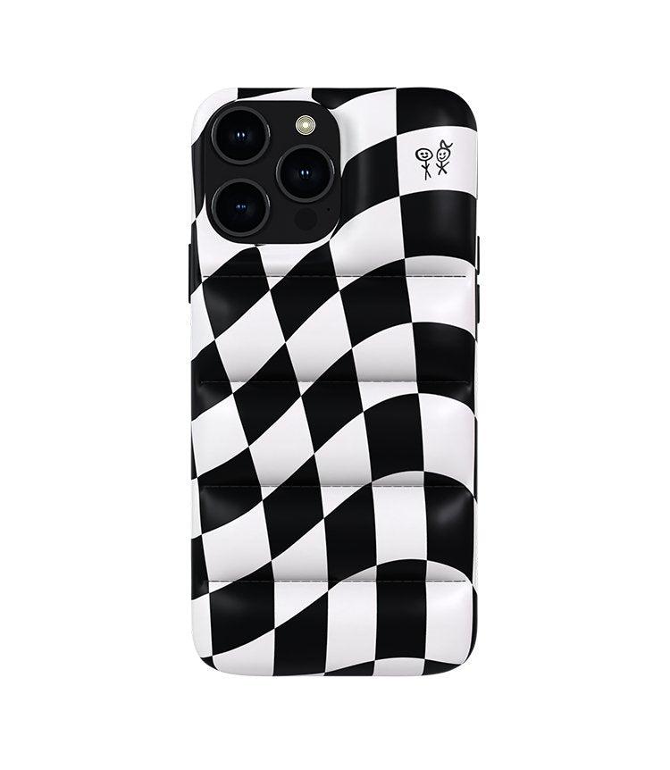 THE PUFFER CASE® - CHECKERED - iPhone 14 Pro Max