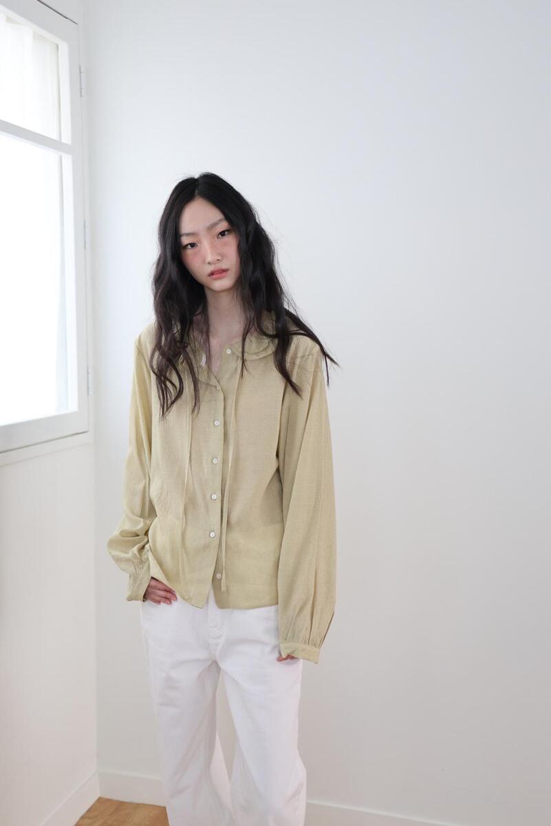 Twinkle Blouse olive (2차 open)