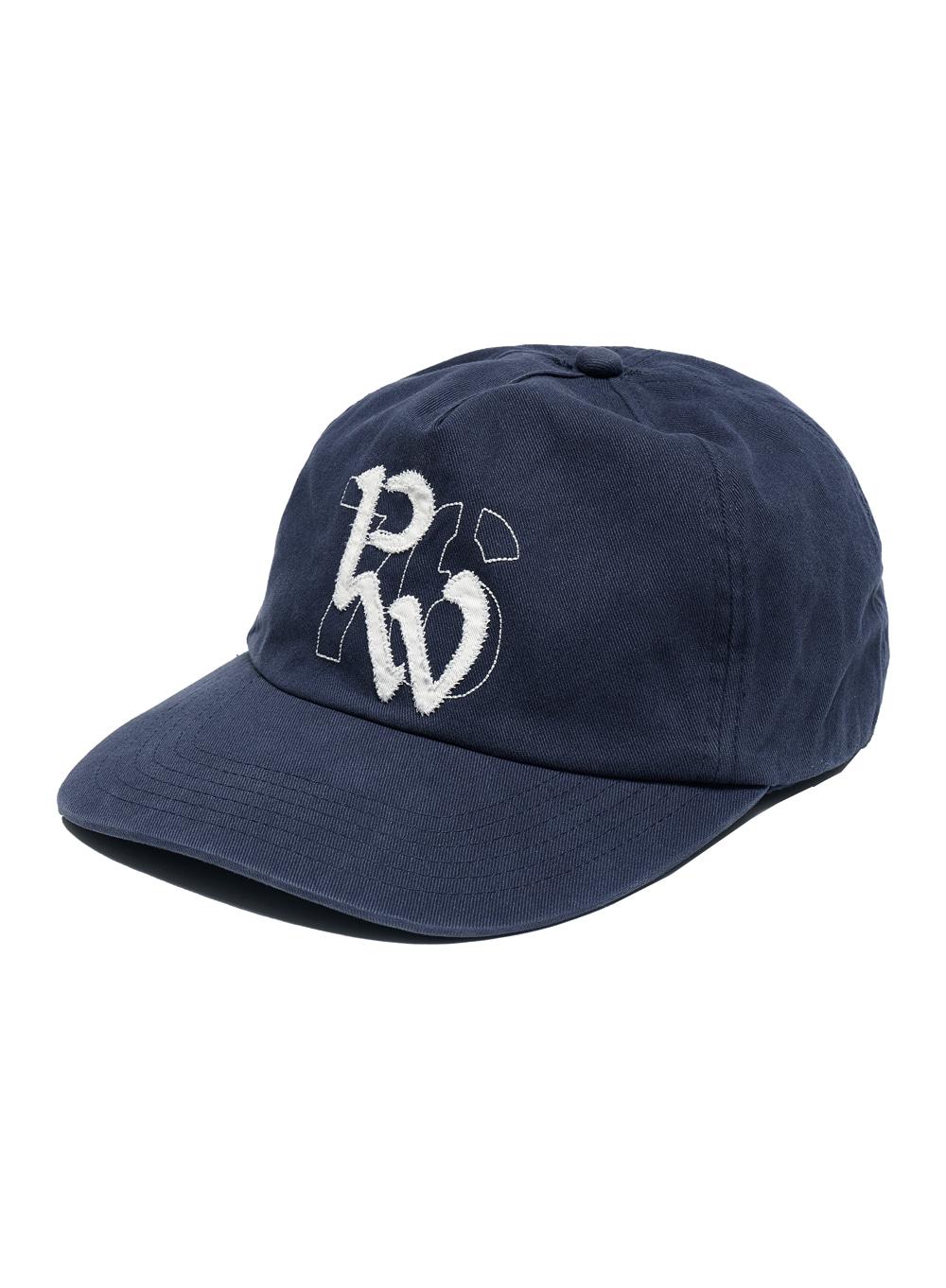 [WOMEN] PW76 APPLIQUE GRANDAD CAP_NAVY