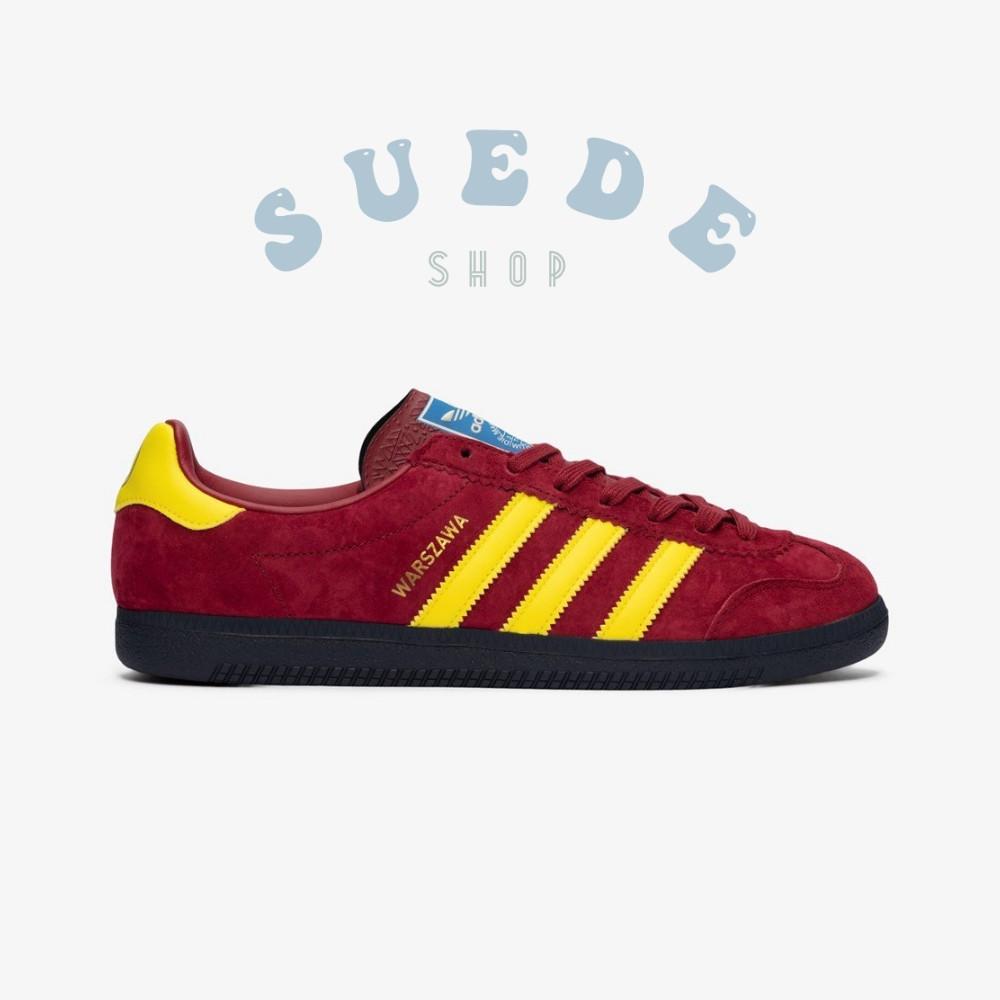 아디다스 바르샤바 스페지알 마룬 옐로우 시티 시리즈 Warszawa SPZL GX3819