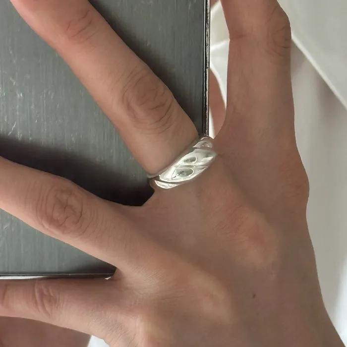 [29CM 단독][20차 리오더] Croissant ring