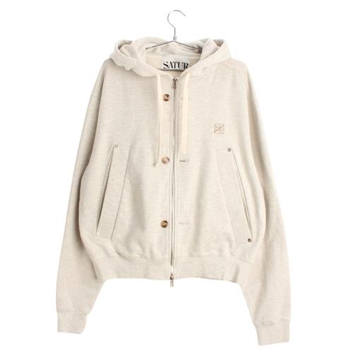 SATUR 후드 집업  UNISEX L
