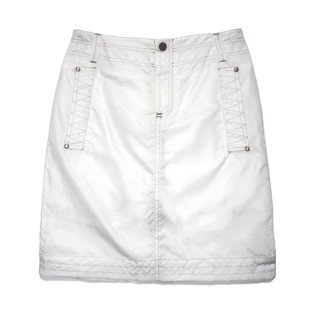 nylon skirt (white)