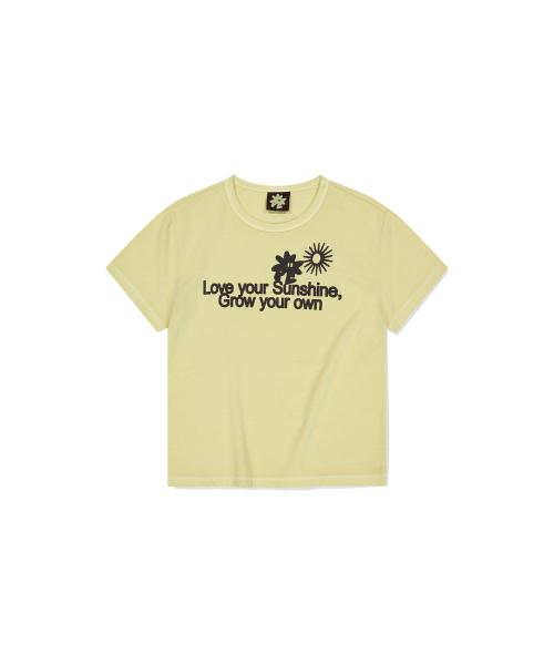 W Love Your Sunshine Tee Yellow