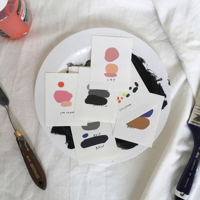 [이나피스퀘어] COLORWORD STICKER