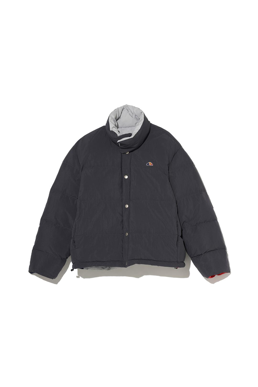 ep.3 마니에 Croissant 리버서블 숏 패딩 (Dark Grey)