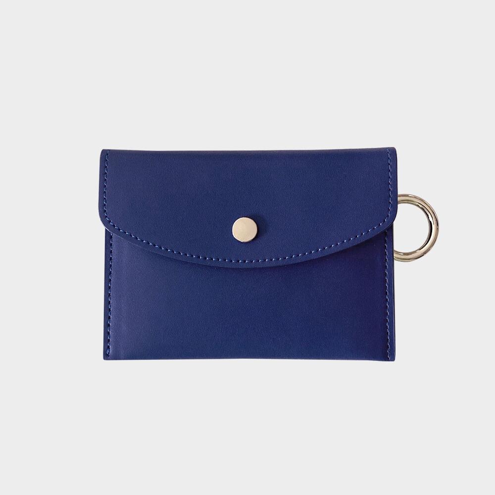 Classic card wallet - blue
