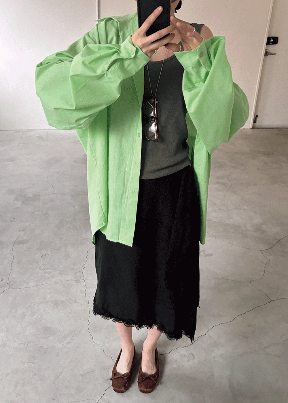 Melon overfit shirts