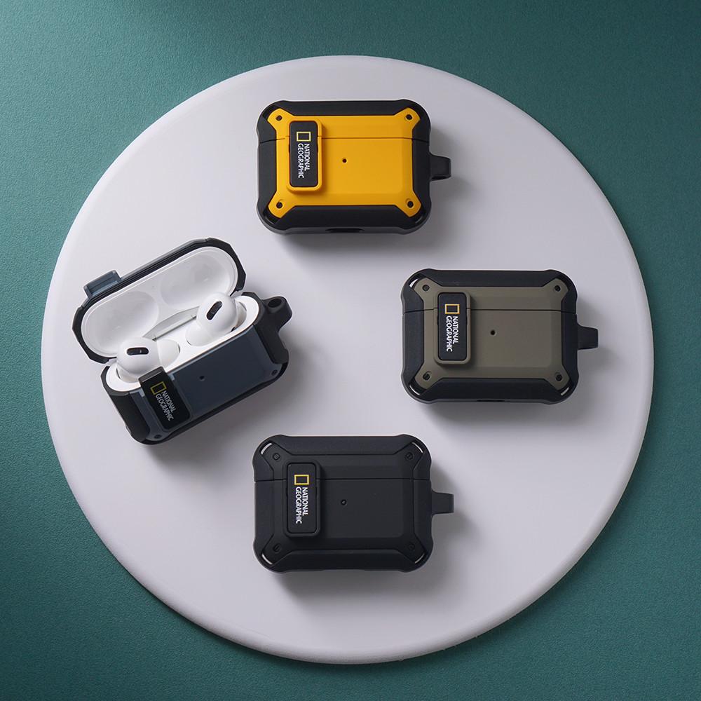 에어팟프로 내셔널지오그래픽 러기드 범퍼 락 케이스