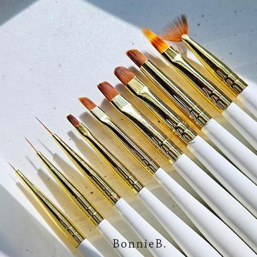 [보니비네일] (BonnieB.) 네일 브러쉬 10종 단품