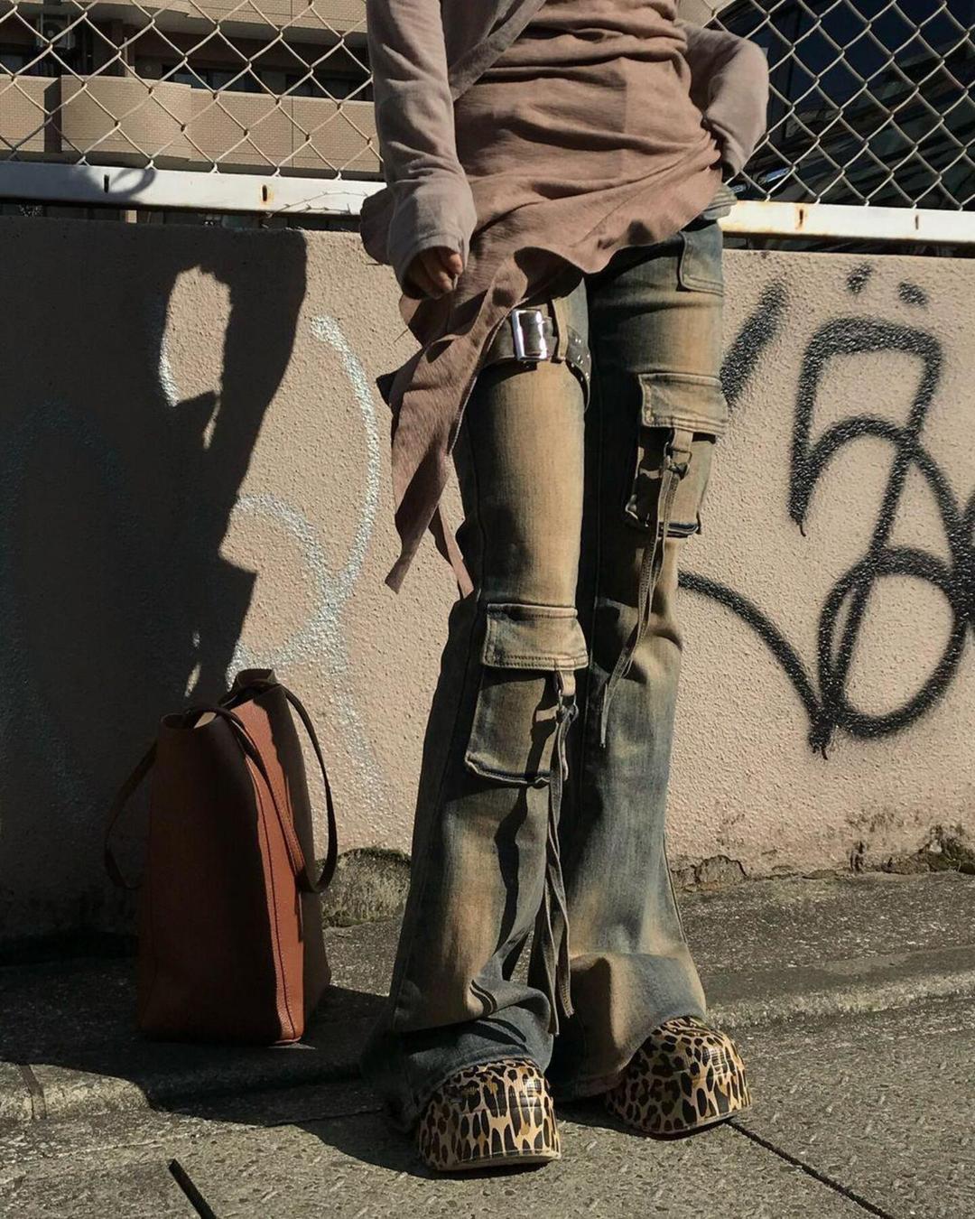 웨스턴 포켓 롱 부츠컷