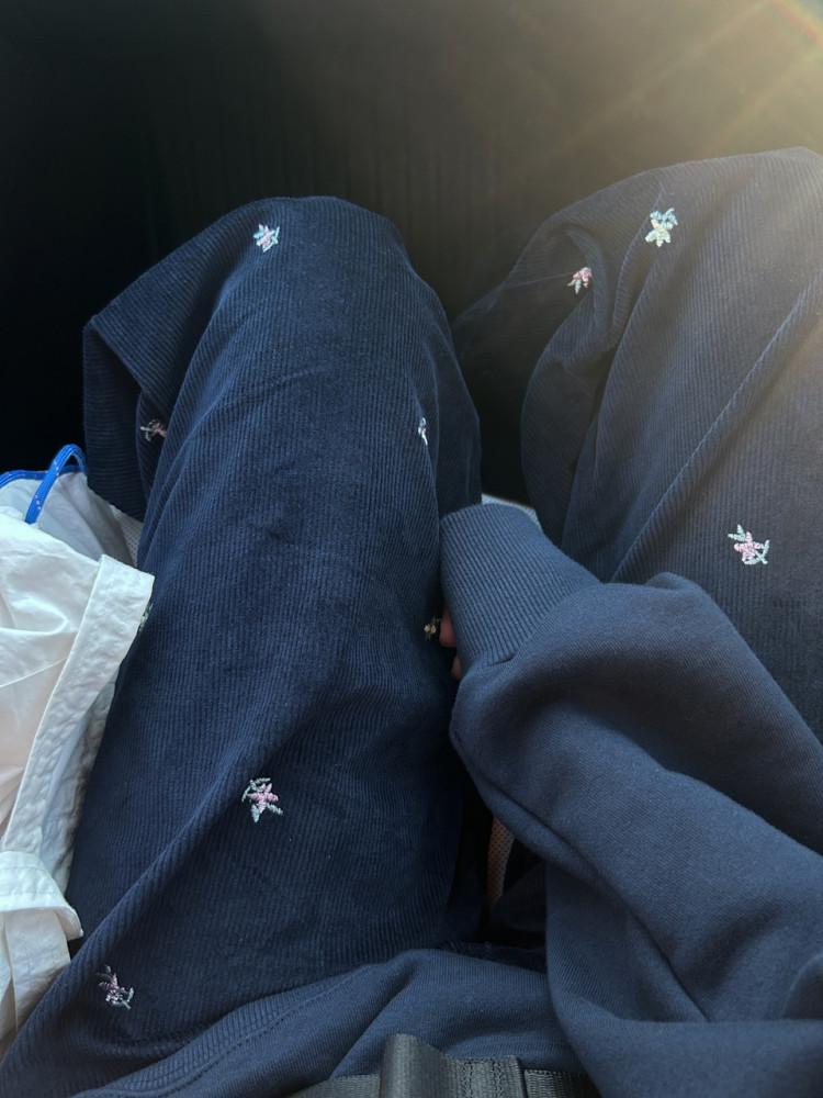 플라워 코듀로이 팬츠(2c)