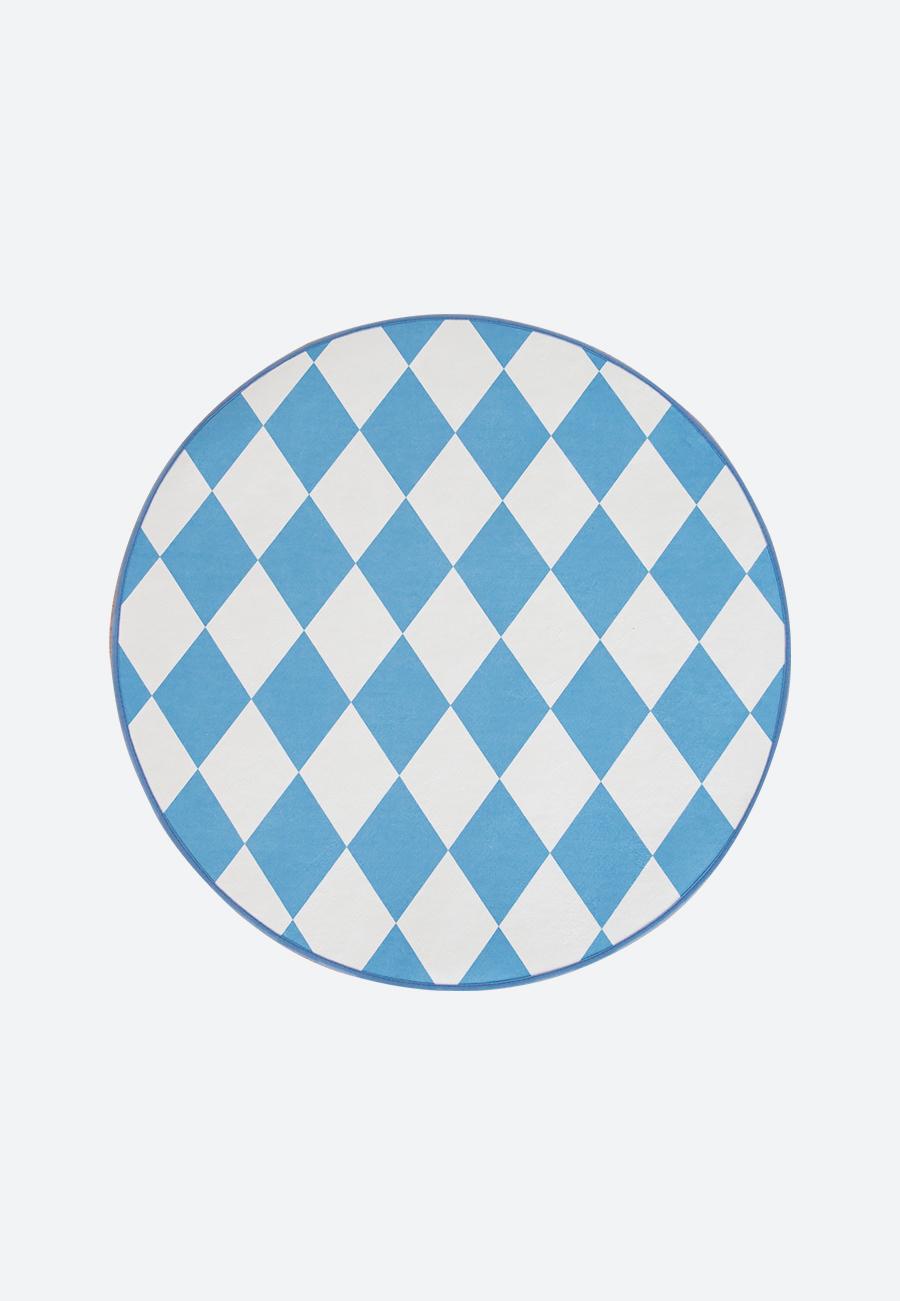 포이포이 다이아 원형 러그