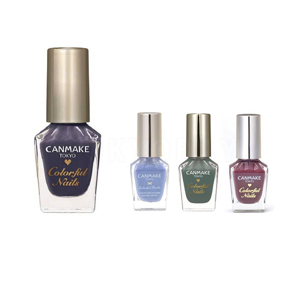 캔메이크 컬러풀 네일즈 블루&퍼플