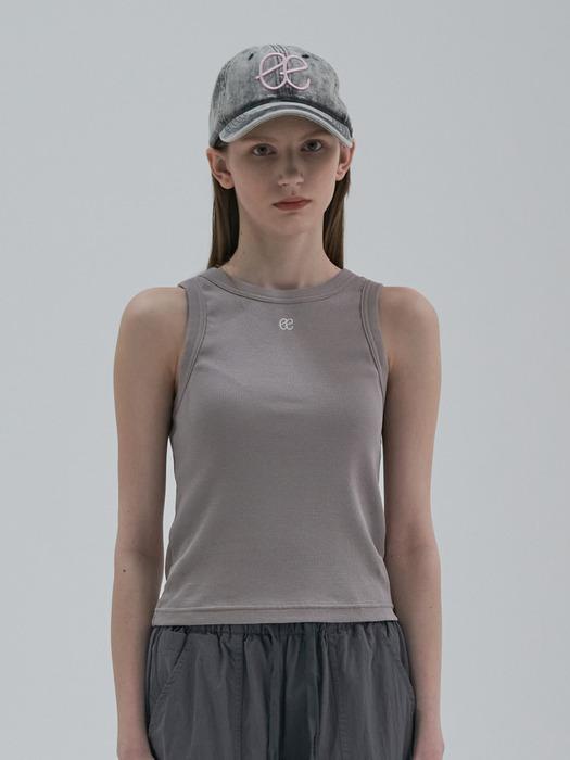 Essential Sleeveless Top_Mocha