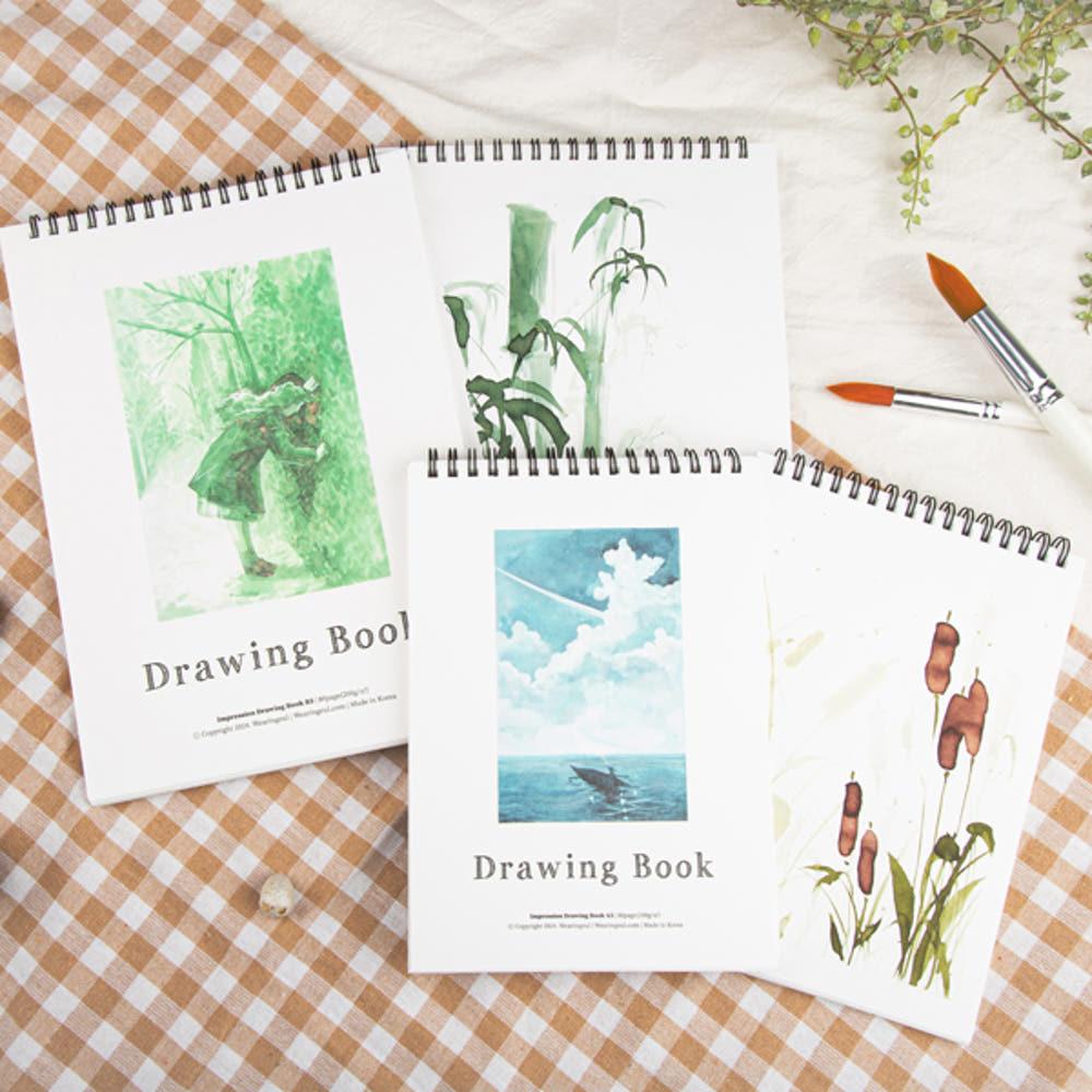 글입다 Impression 임프레션 드로잉 북