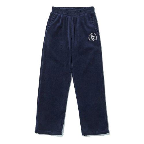 [23FW] 우먼스 기모 면사틴 벨로아 세미와이드 네이비 ITX4RL52PNA