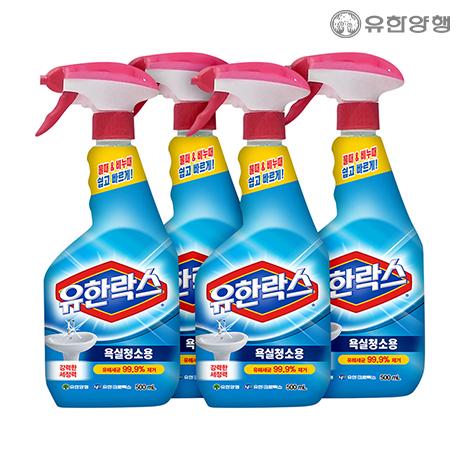 [유한양행]유한락스 욕실청소용(500ml+500ml) x 2개