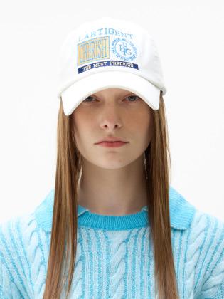 LK CORDUROY BALL CAP(IVORY)