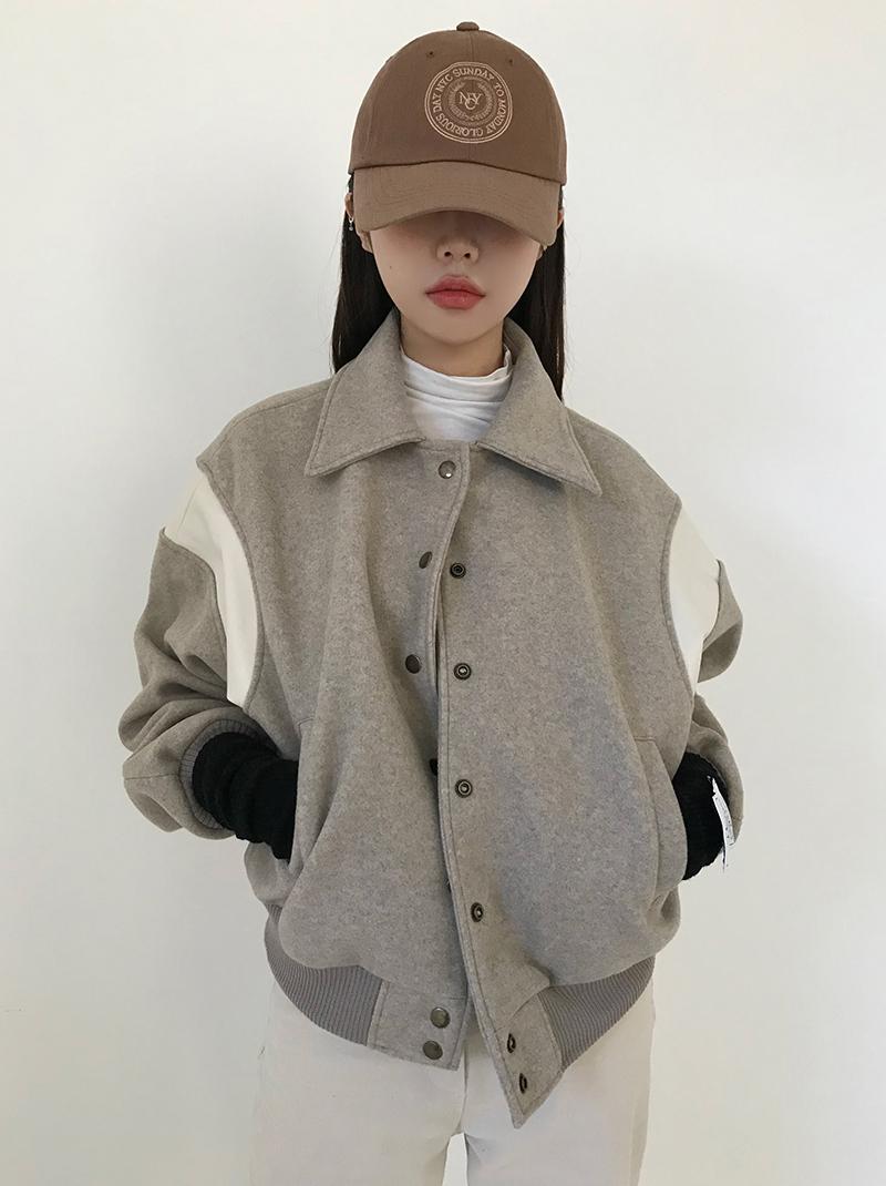 MATCH STADIUM WOOL JP (beige / gray)