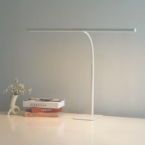 스피아노 제프리 LED 안티 블루라이트 와이드 스탠드 80cm (집게형/데스크형) SL-W700/D